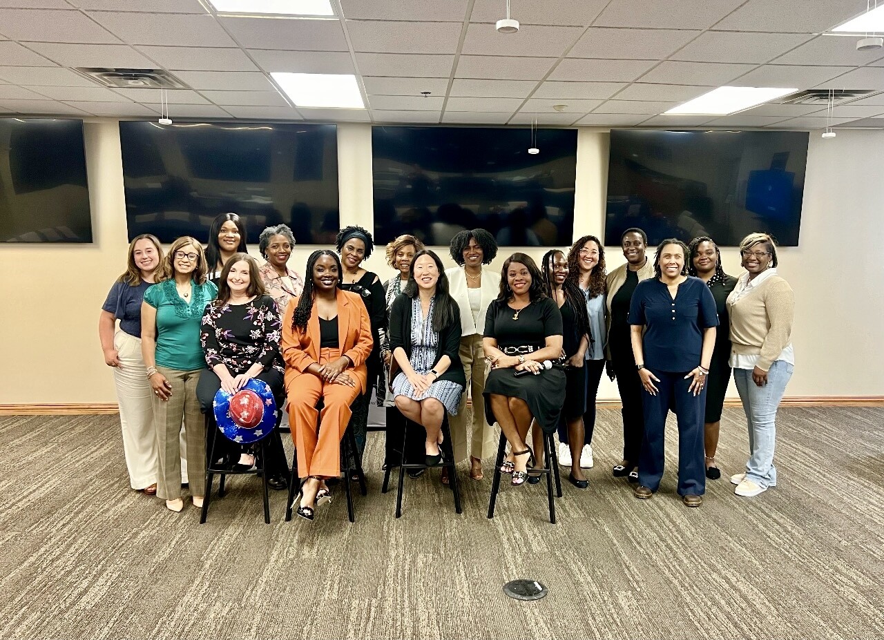 Sandra Park at Women in Technology event