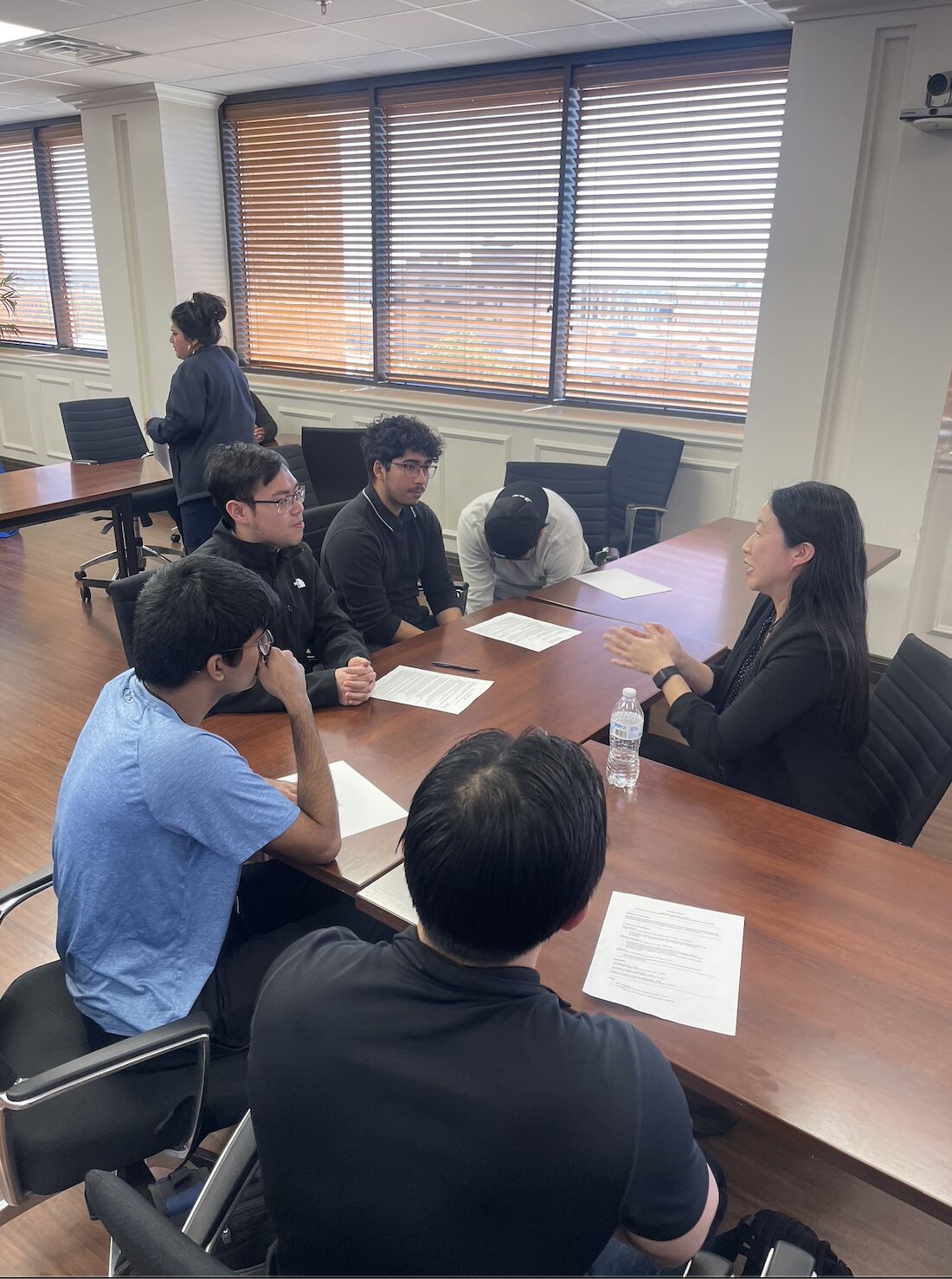 Sandra Park presenting at IEEE HKN event