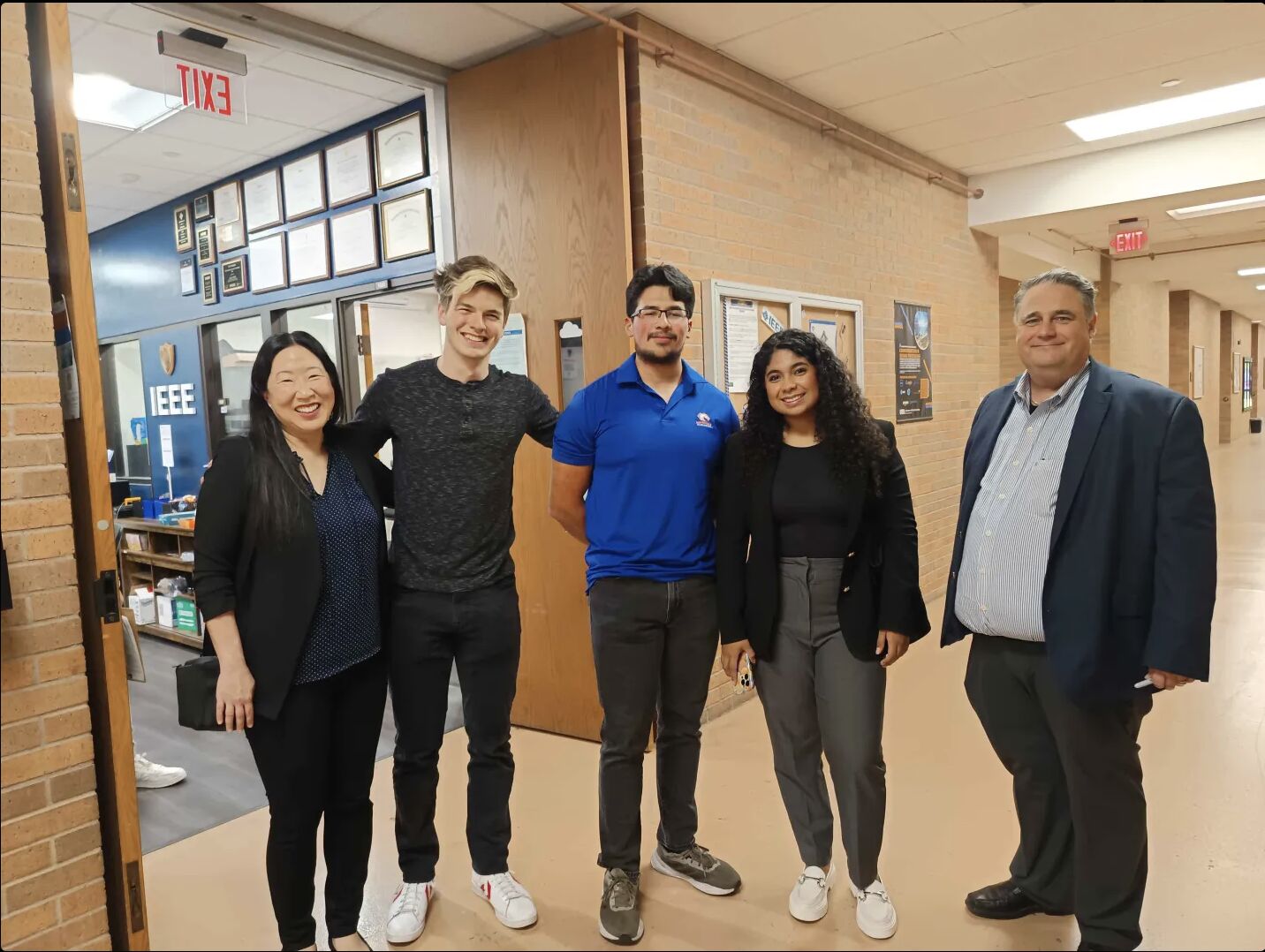 Sandra Park engaging with audience at career panel