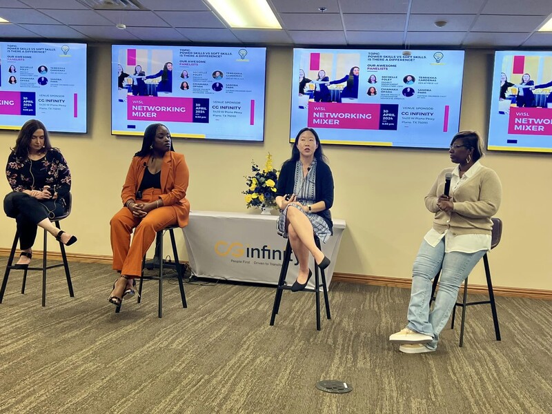 Sandra Park presenting at STEM leadership event